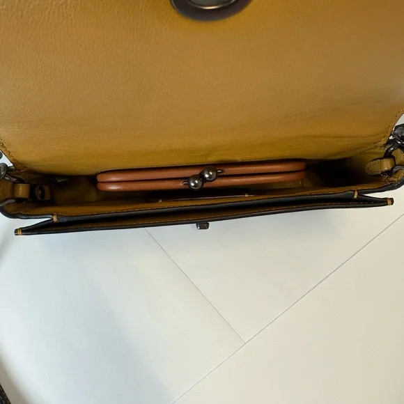 Coach Dinky Leather Crossbody Purse - Picture 6 of 17